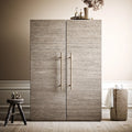 Opbergkast van hout, kleur wit